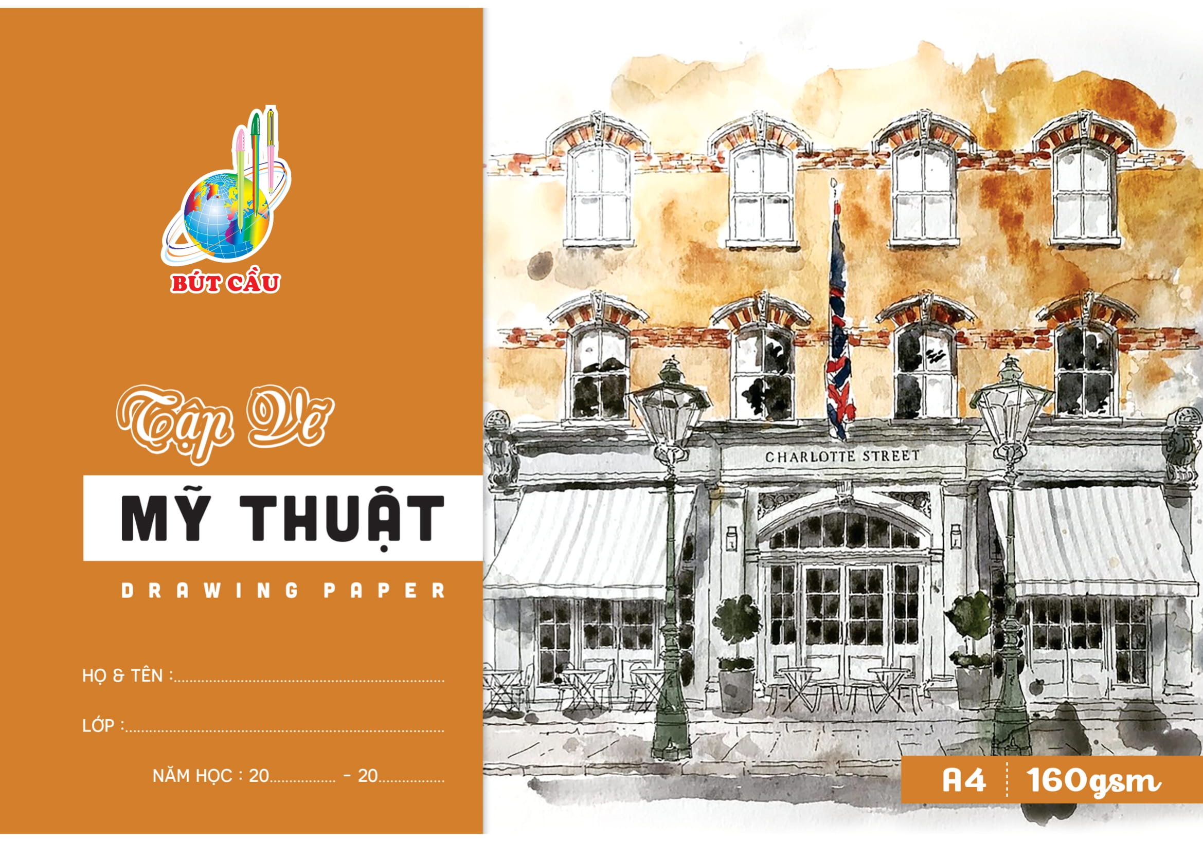 Bút Cầu - Tập Vẽ Mỹ Thuật - ĐL100