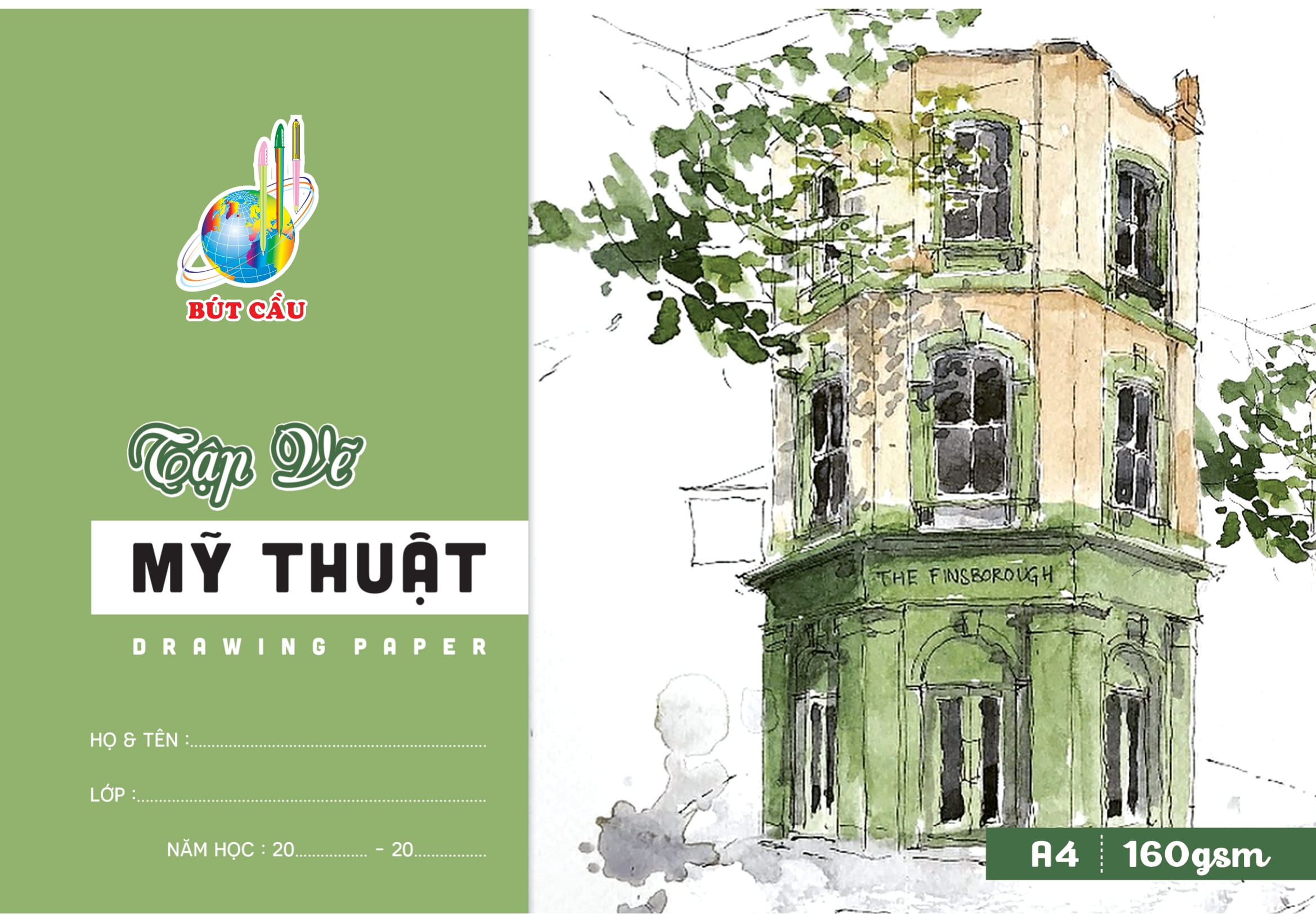 Bút Cầu - Tập Vẽ Mỹ Thuật - ĐL100