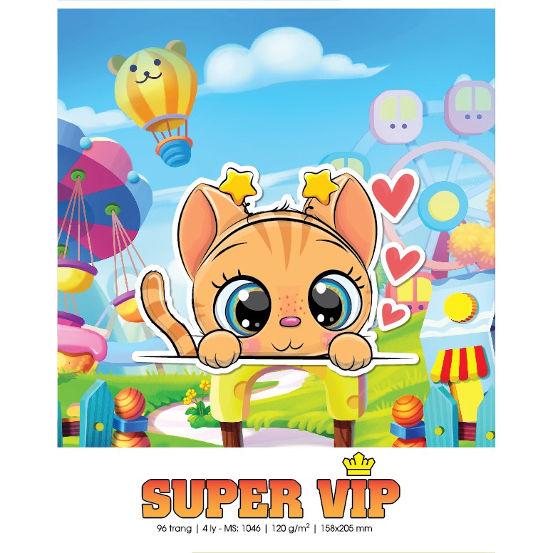 Tập HT SuPer Vip 96 trang - ĐL120