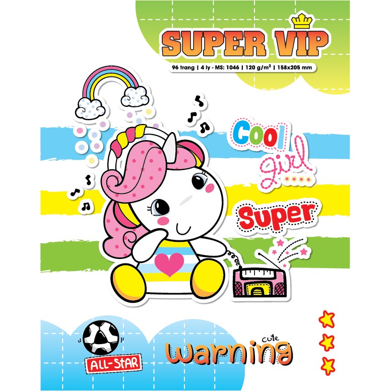 Tập HT SuPer Vip 96 trang - ĐL120