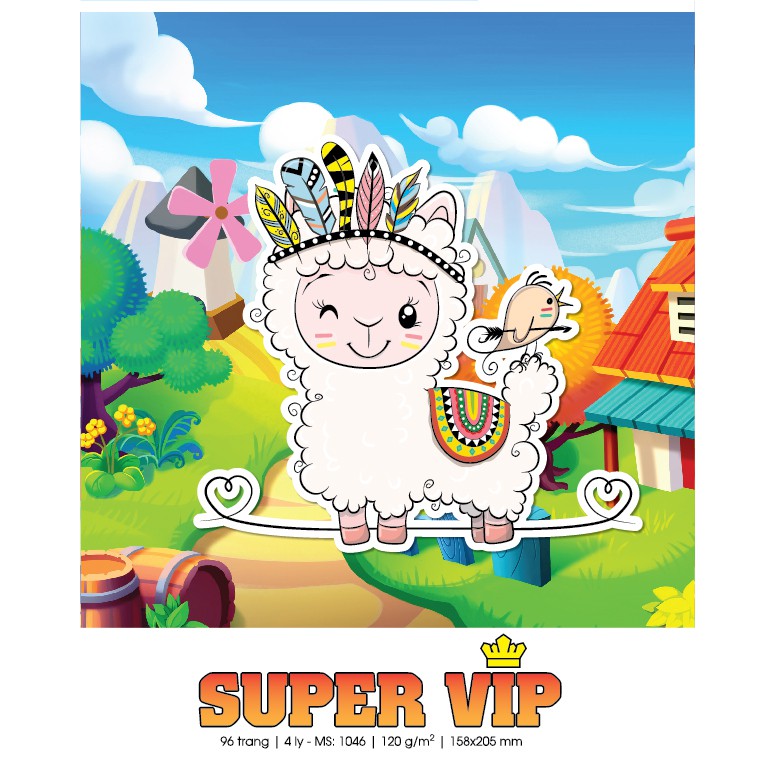Tập HT SuPer Vip 96 trang - ĐL120
