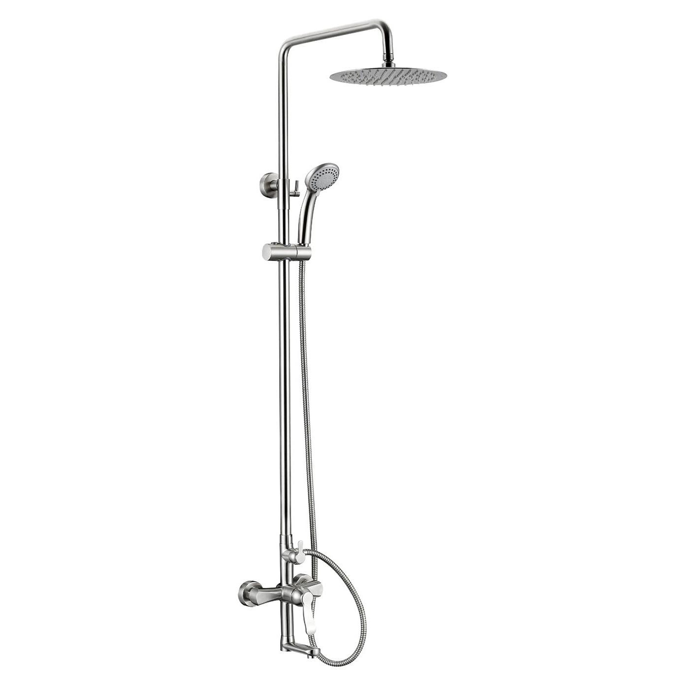 SEN CÂY NÓNG LẠNH KÈM VÒI XẢ BỒN INOX 304 CARINA-CNS259C