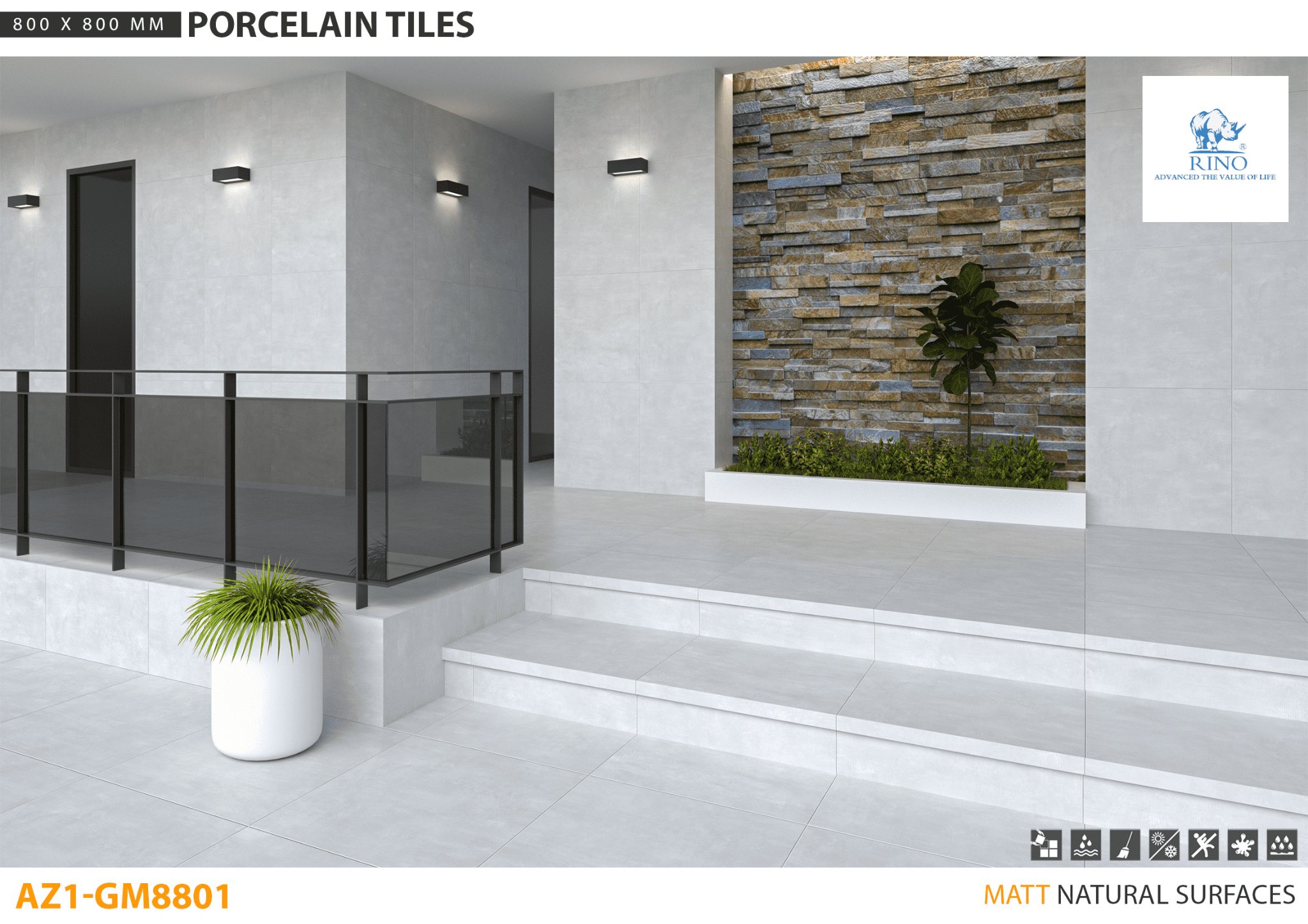 Gạch United 800x800 AZ1-GM8801