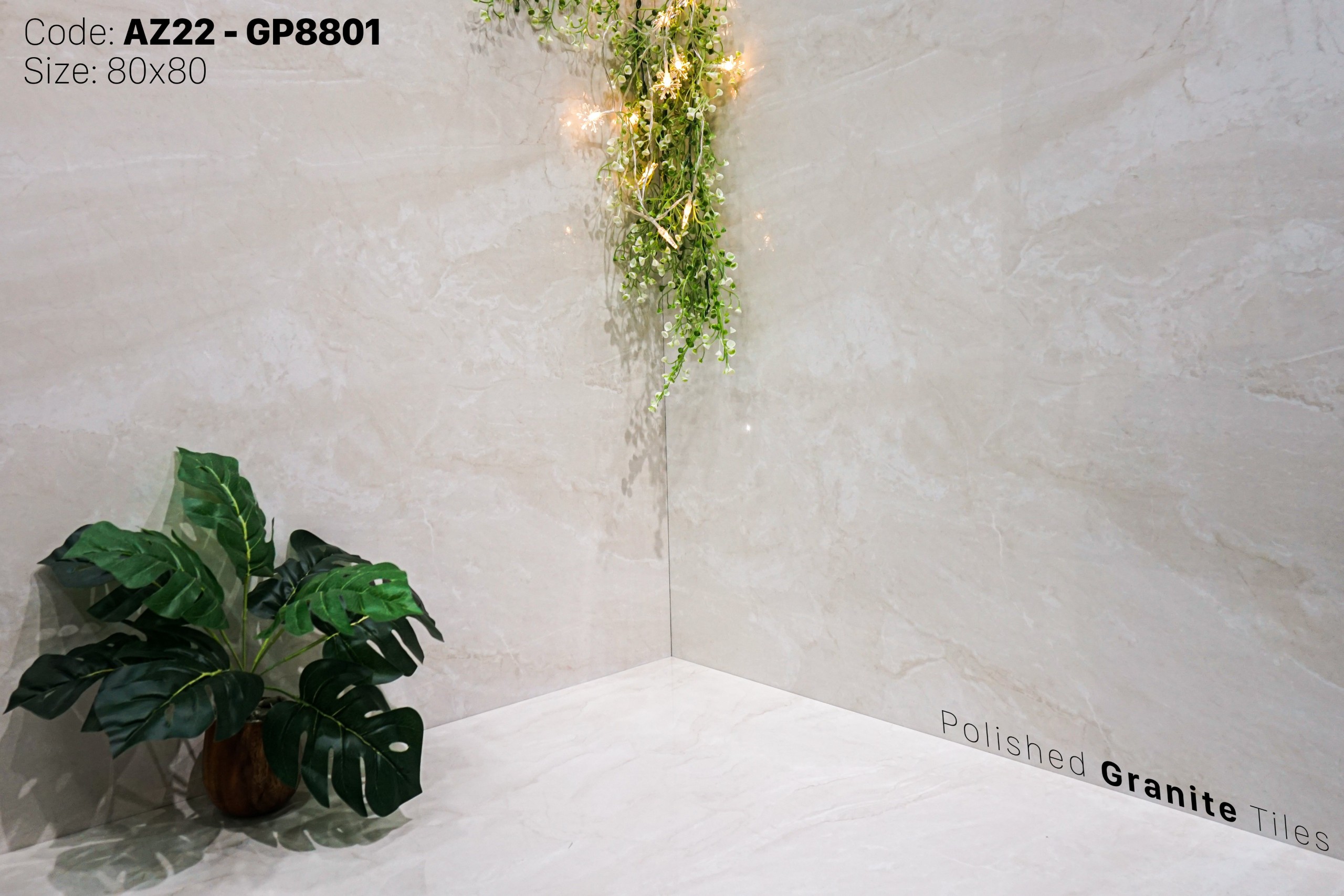 Gạch Unitedtiles 800x800mm Granite AZ22-GP8801