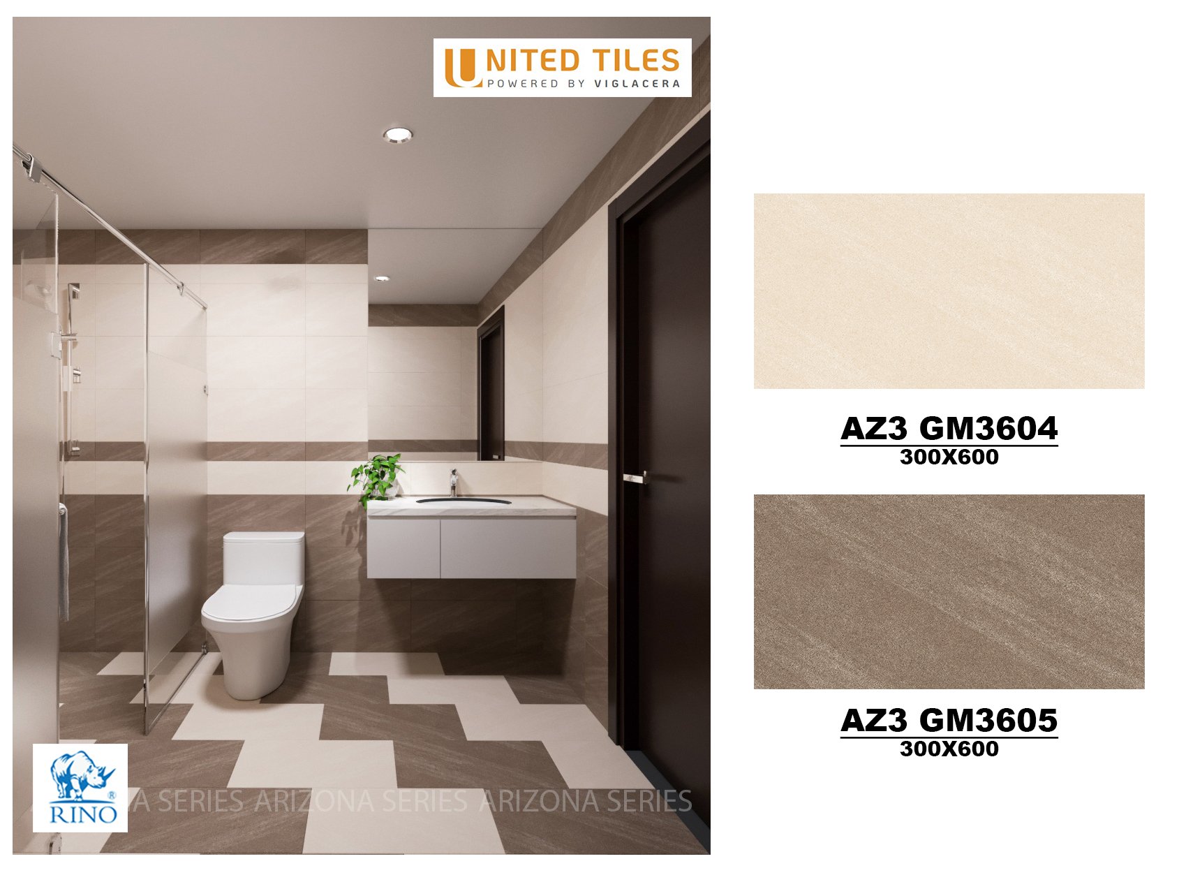 Gạch United 300x600 AZ3-GM3605