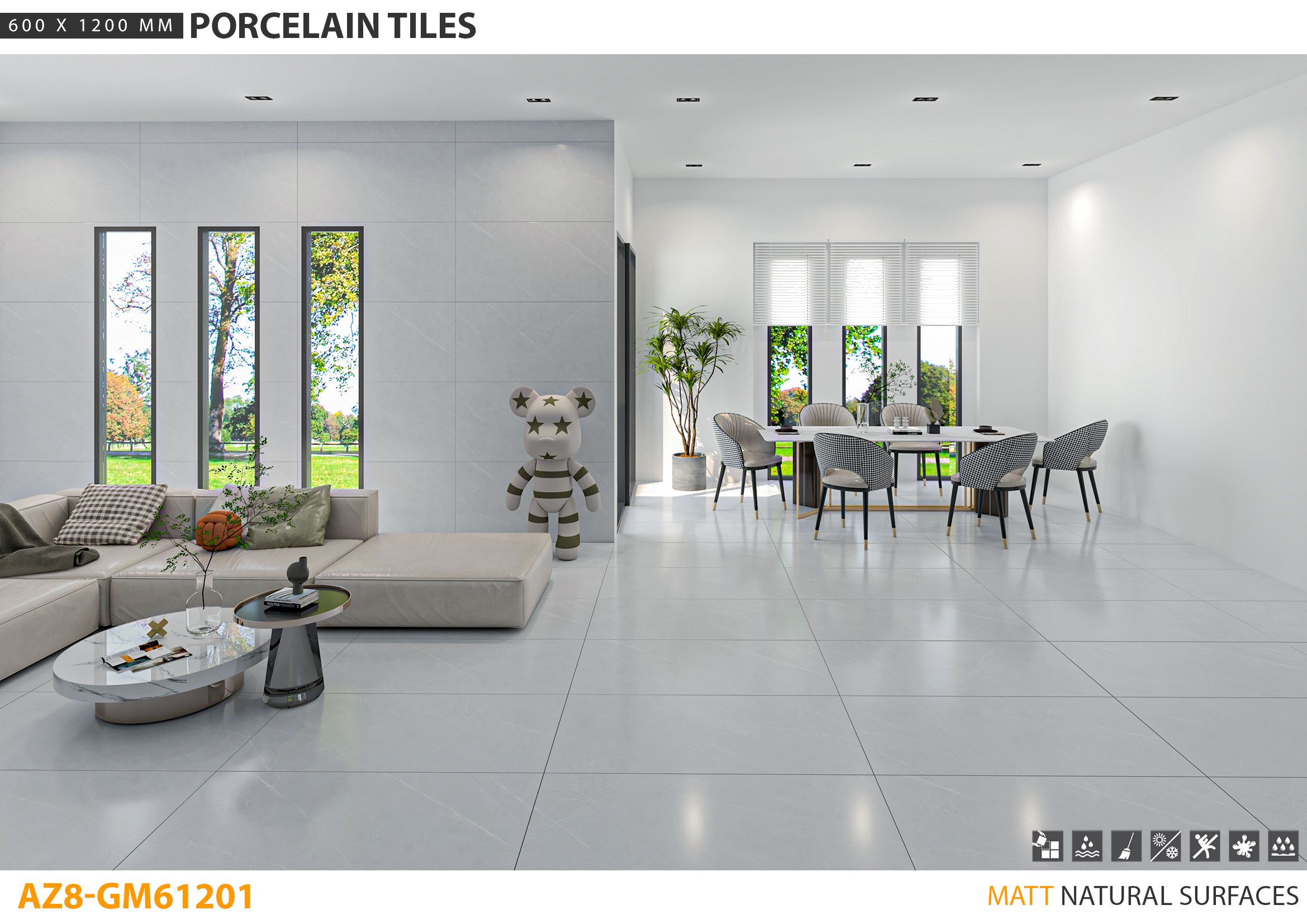 Gạch united 600x1200 AZ8 - GM61201