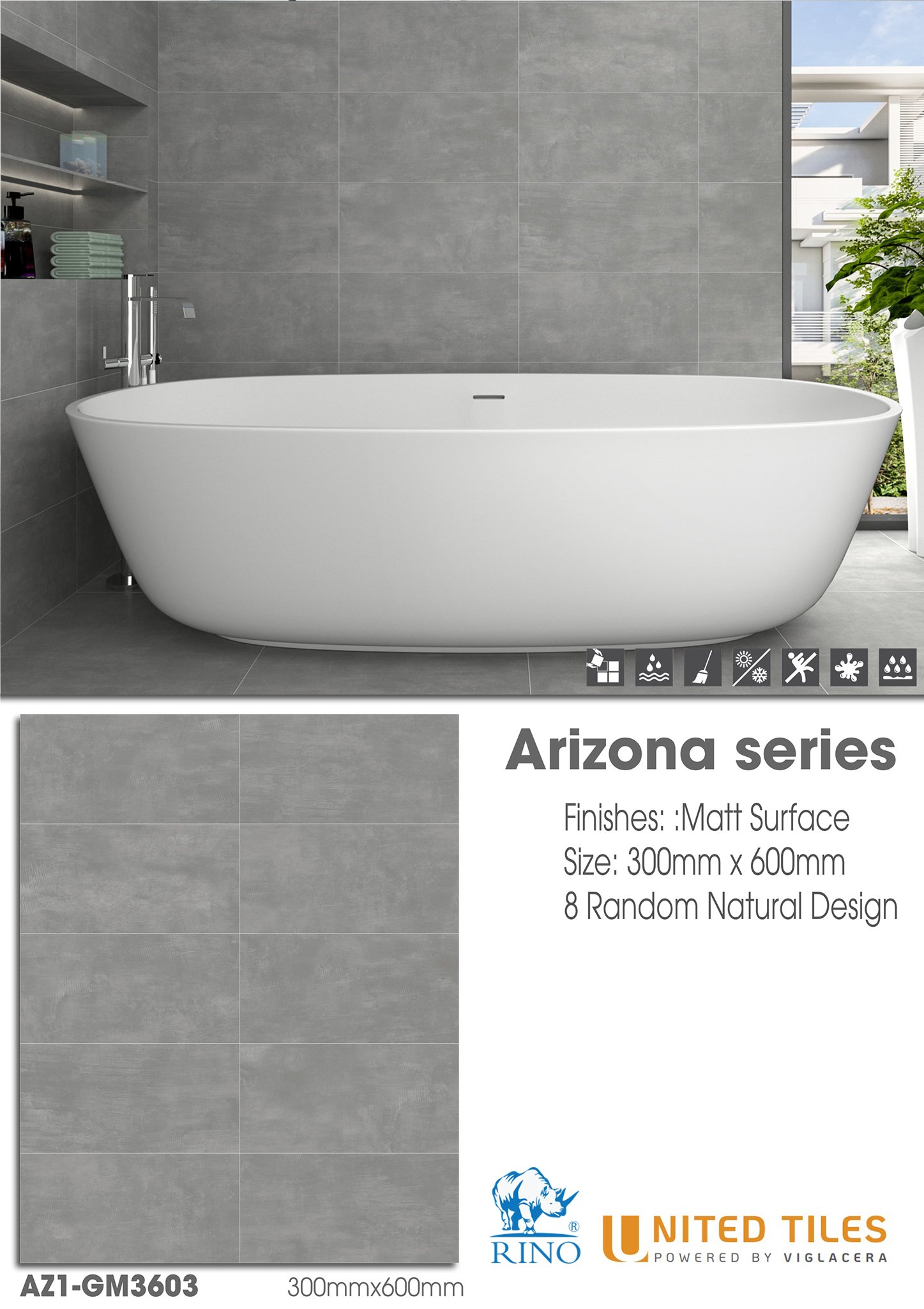 Gạch United 300x600 AZ1-GM3603