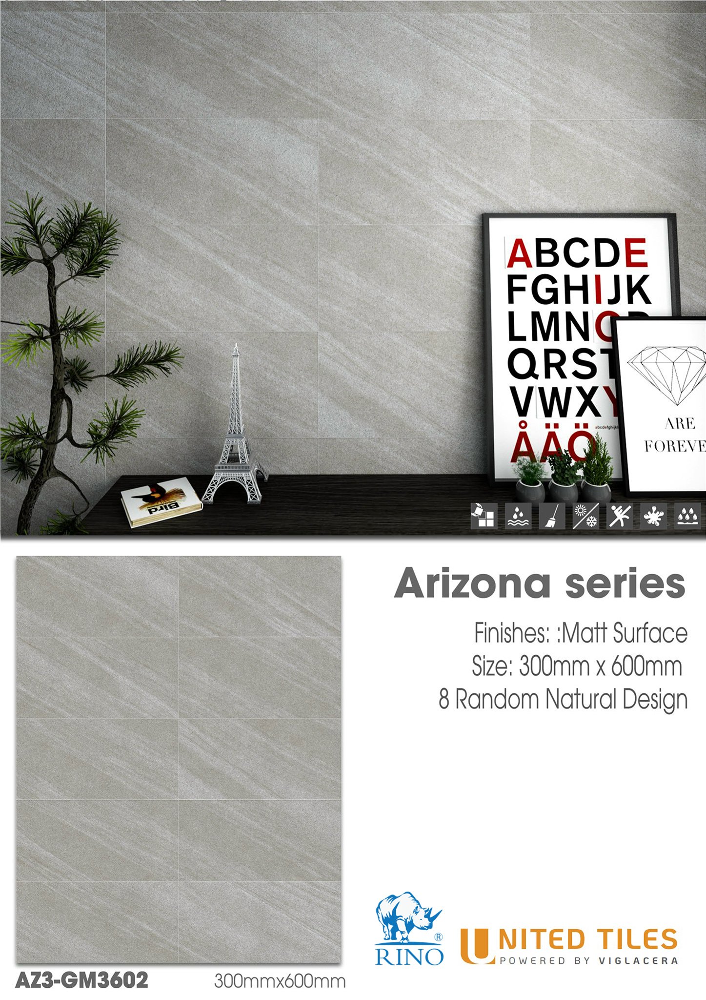 Gạch United 300x600 AZ3-GM3602