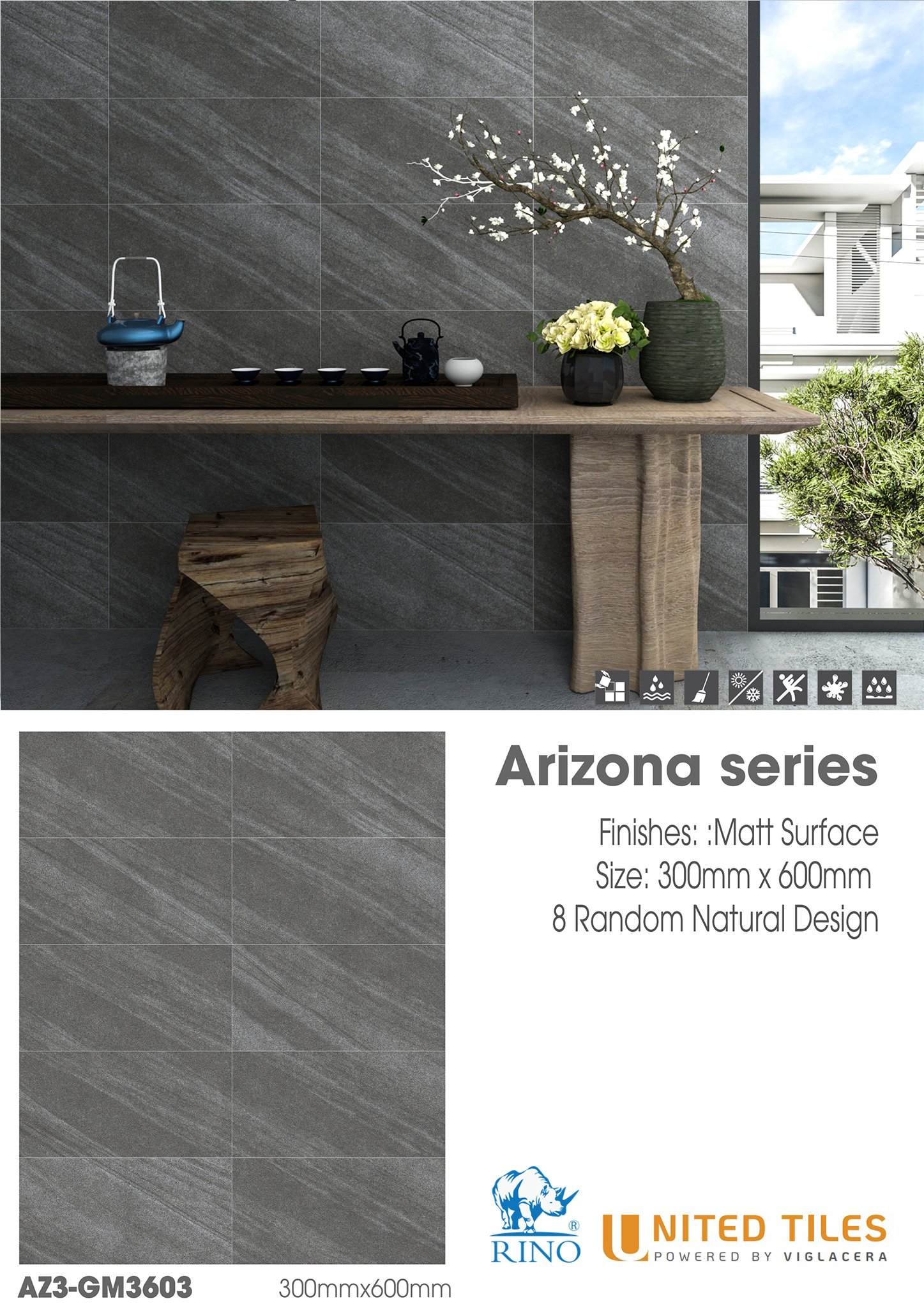 Gạch United 300x600 AZ3-GM3603