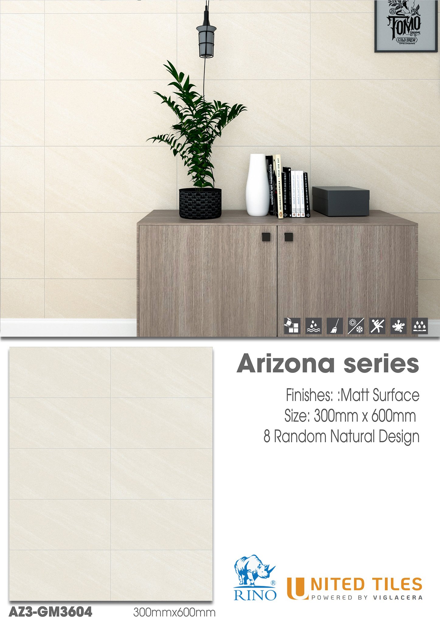 Gạch United 300x600 AZ3-GM3604