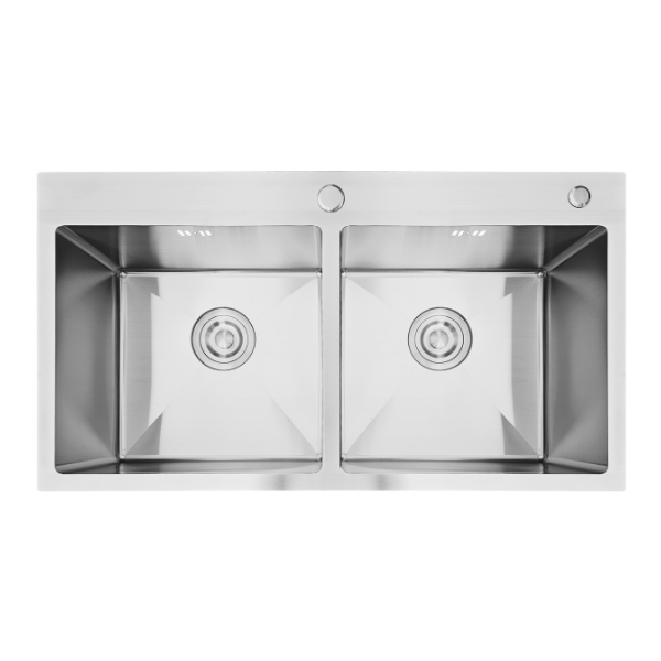 CHẬU RỬA BÁT CARINA 2 HỐ NSM2H8245