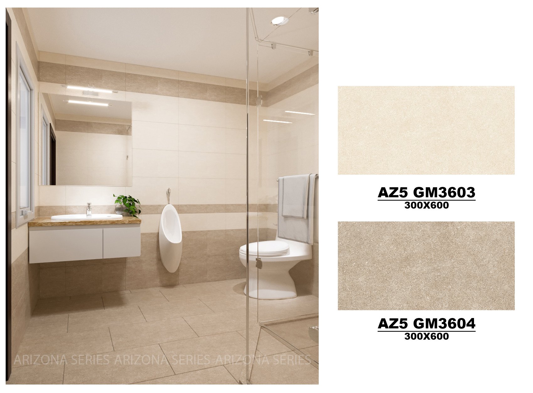 Thiết kế 3D gạch phòng vệ sinh