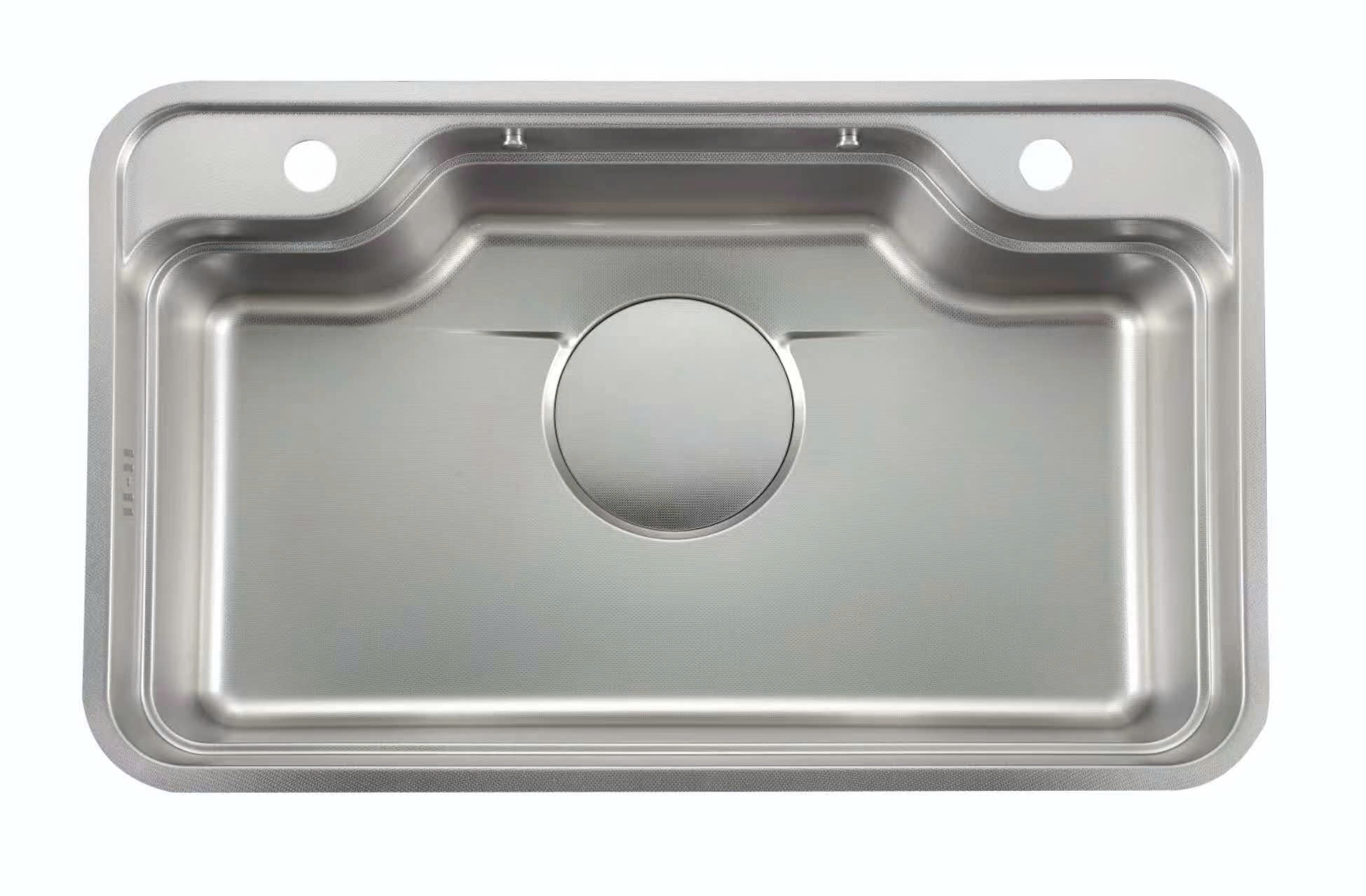 Chậu Rửa Bát Inox 1 hố Rino RC7848BN1H