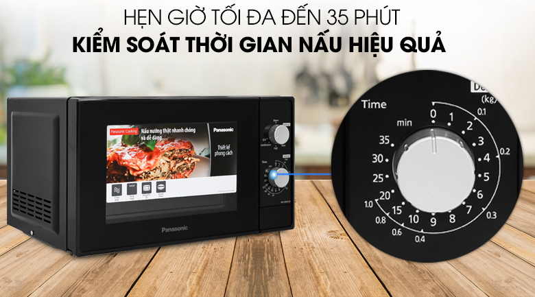 Lò vi sóng có nướng Panasonic NN-GM24JBYUE 20 lít