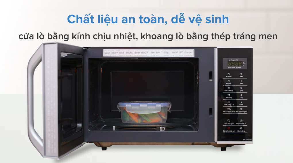 Lò vi sóng có nướng Panasonic NN-GT35HMYUE 23 lít