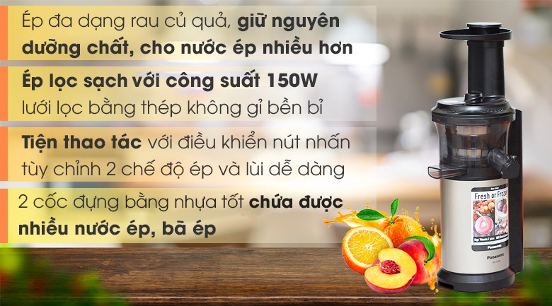 Máy ép chậm Panasonic PAVH-MJ-L500SRA