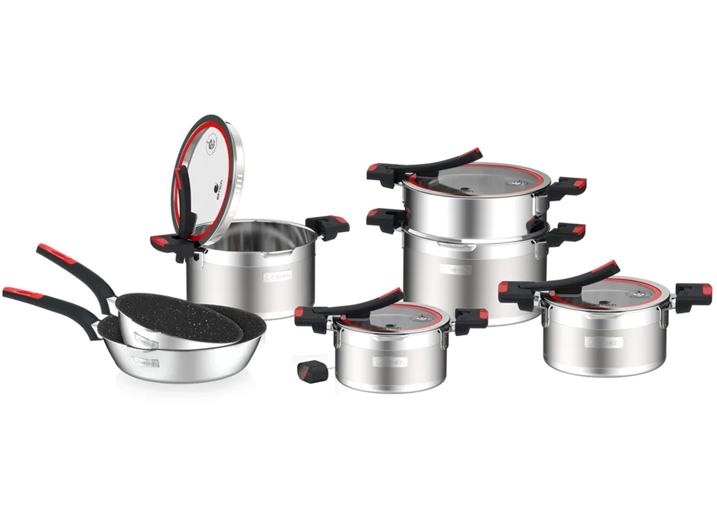 Bộ Nồi Inox Liền Khối Elmich Milano EL-8272