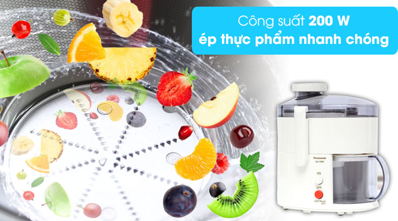 Máy ép trái cây Panasonic MJ-68MWRA