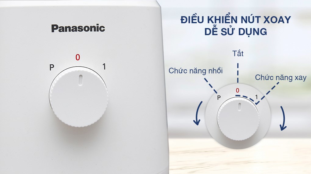Máy xay sinh tố đa năng Panasonic MX-EX1011WRA - 2 cối