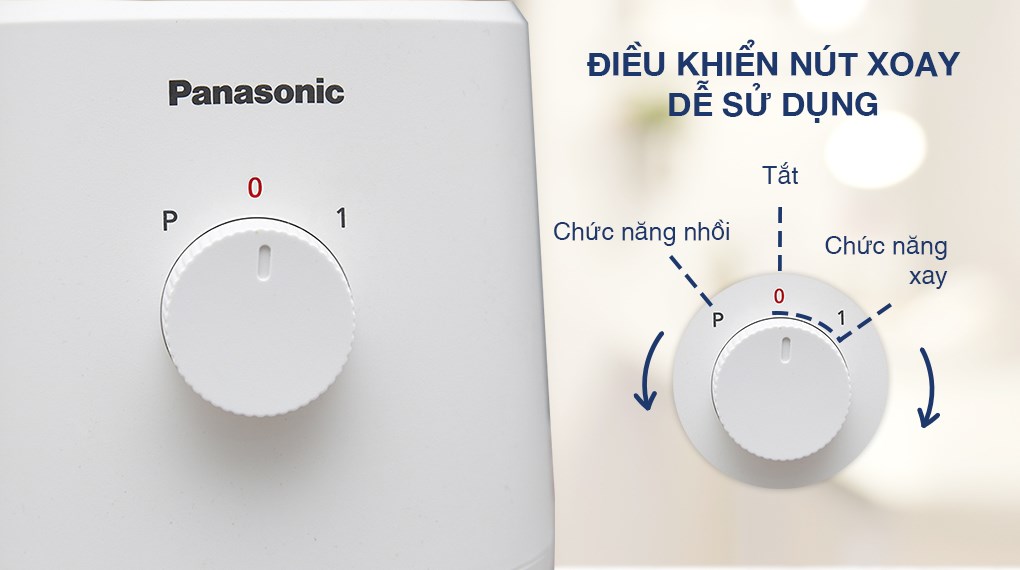 Máy xay sinh tố đa năng Panasonic MX-EX1031WRA - 3 cối