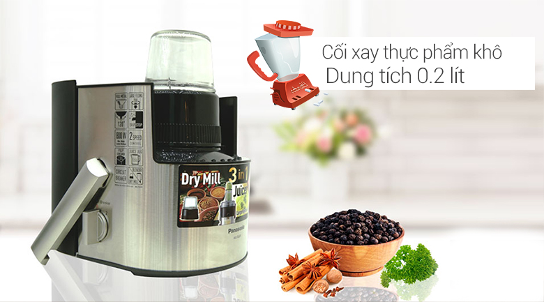 Máy xay ép đa năng Panasonic MJ-DJ31SRA