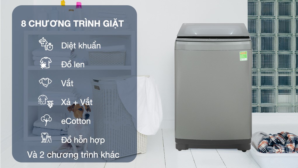 Máy giặt Whirlpool Inverter 11.5 kg VWIID11502FG