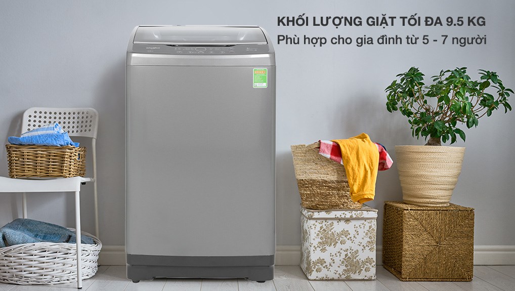 Máy giặt Whirlpool Inverter 9.5 kg VWVD9502FG