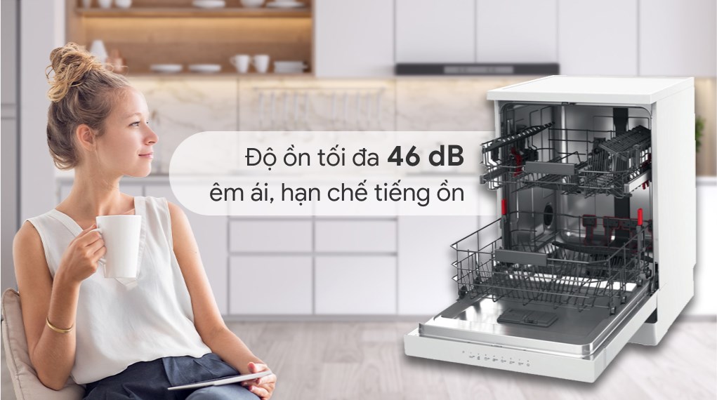 Máy rửa chén độc lập Whirlpool WFC 3C26P