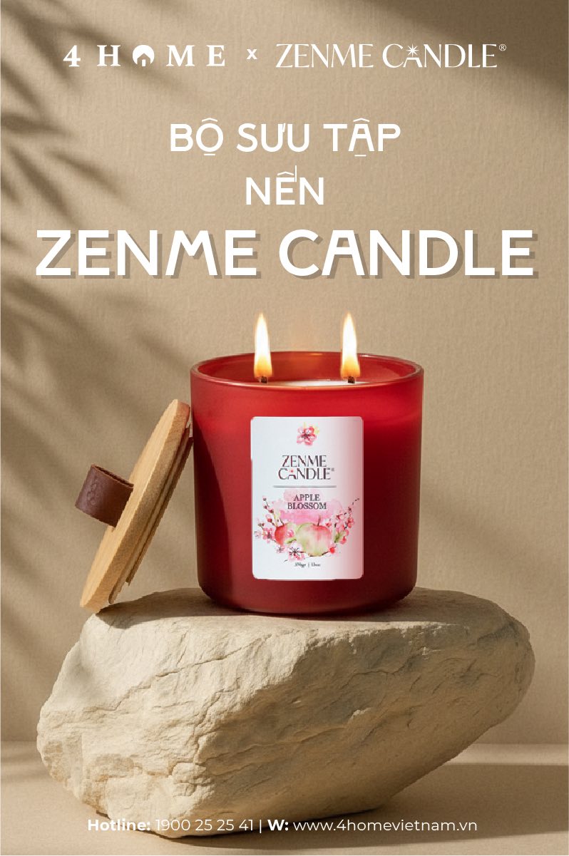 BỘ SƯU TẬP NẾN ZENME CANDLE – HƯƠNG THƠM CỦA SỰ TINH TẾ BỘ SƯU TẬP NẾN ZENME CANDLE – HƯƠNG THƠM CỦA SỰ TINH TẾ