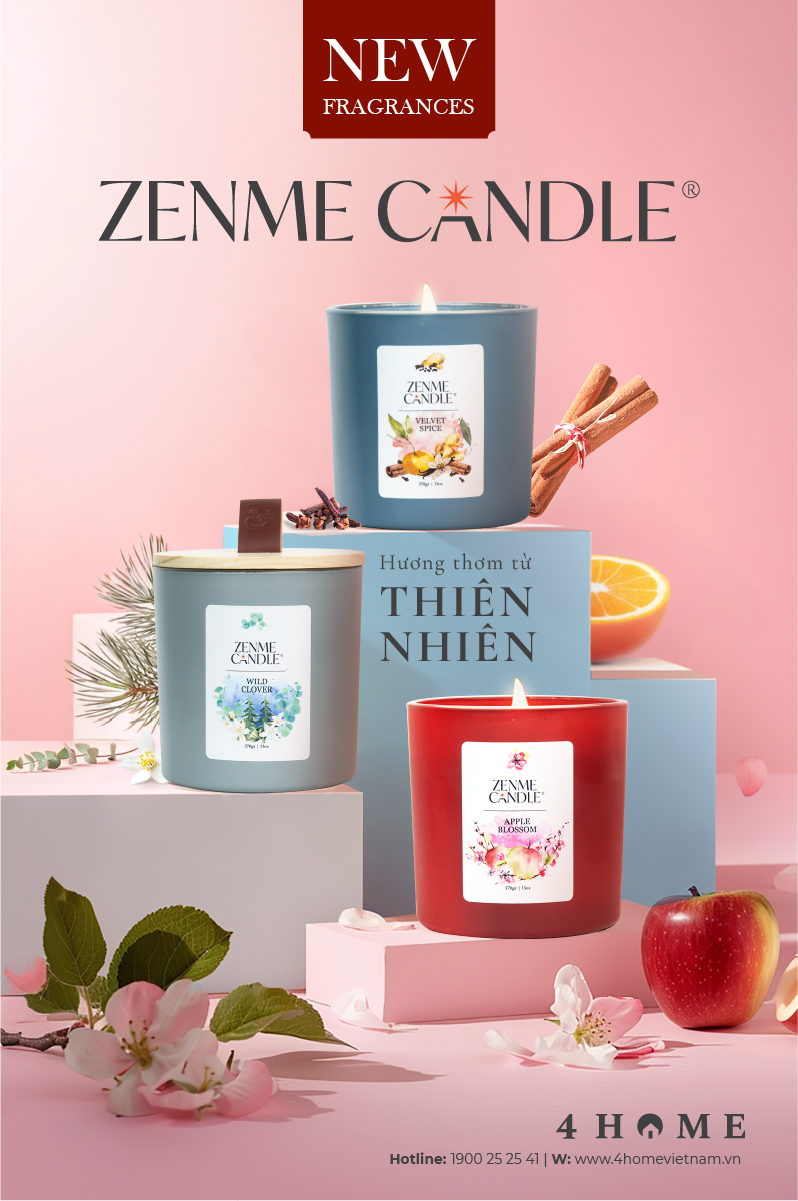 [NEW ARRIVAL] - NẾN THƠM ZENME - HƯƠNG THƠM DẪN LỐI VỀ NHÀ