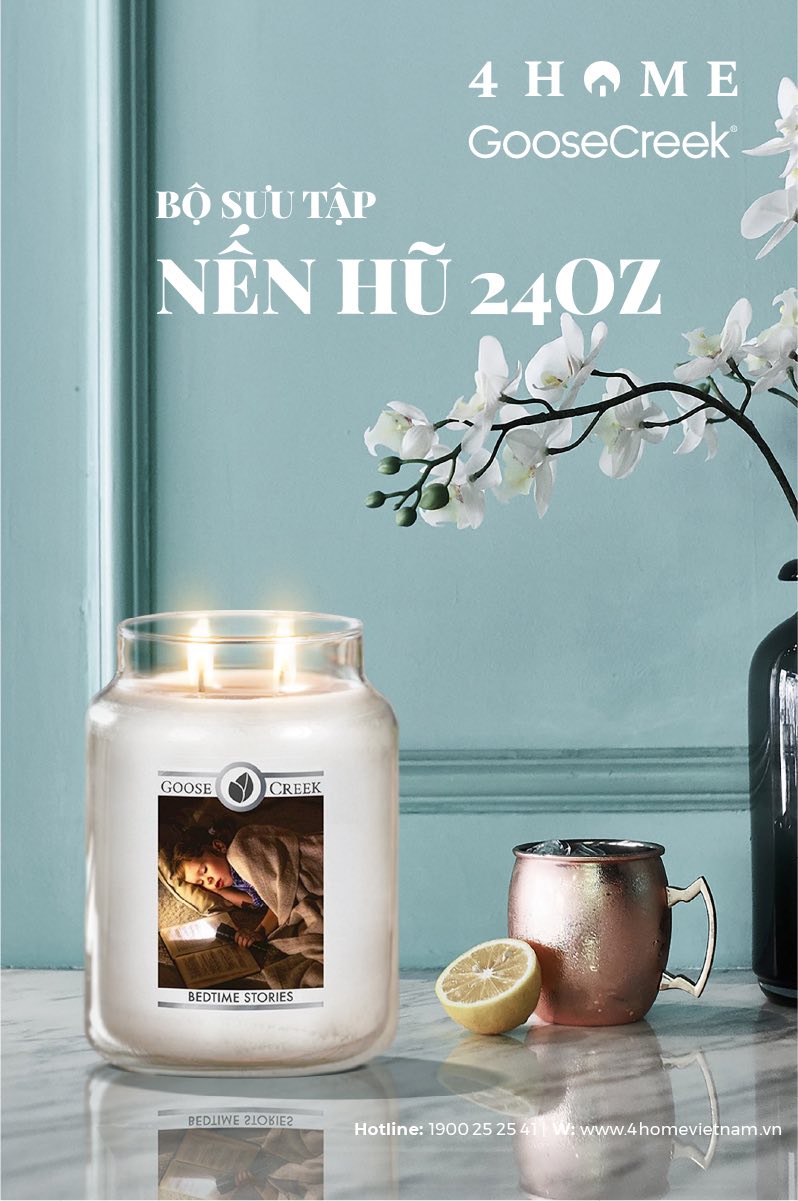 BỘ SƯU TẬP NẾN HŨ GOOSECREEK 24OZ