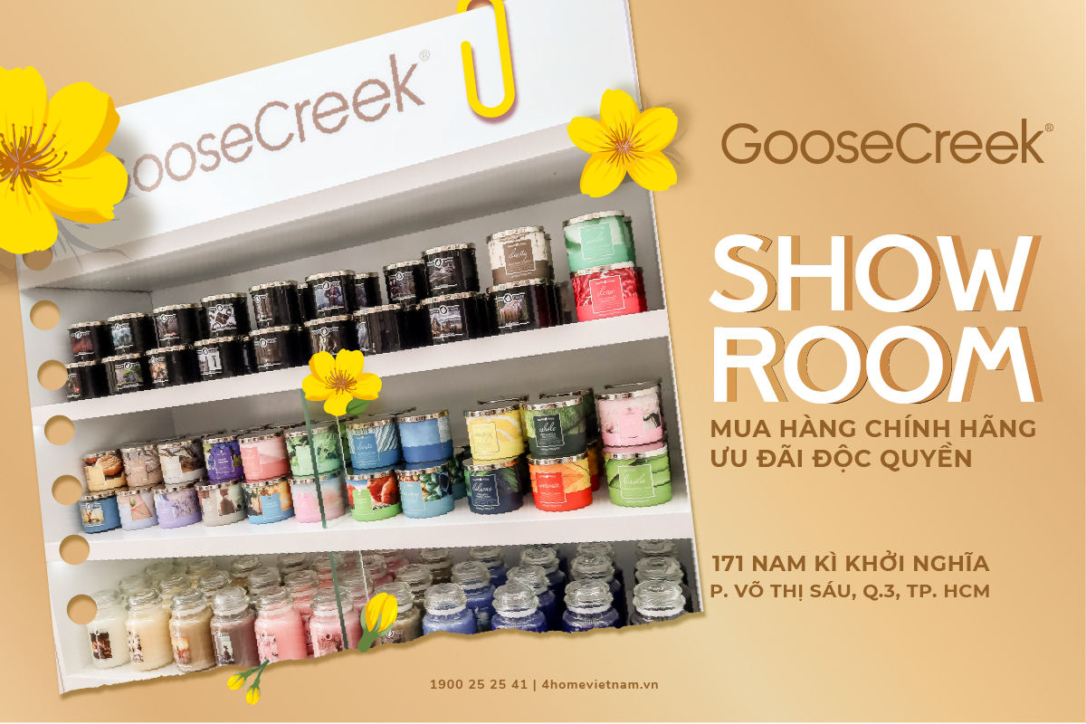 NẾN THƠM GOOSE CREEK - GẮN KẾT YÊU THƯƠNG NẾN THƠM GOOSE CREEK - GẮN KẾT YÊU THƯƠNG