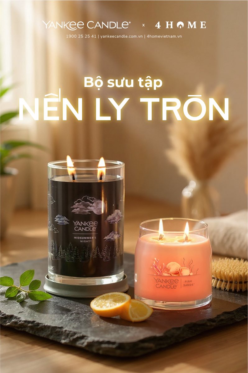 NẾN LY TRÒN YANKEE CANDLE – THẮP SÁNG CẢM XÚC, LÀM ĐẸP KHÔNG GIAN NẾN LY TRÒN YANKEE CANDLE – THẮP SÁNG CẢM XÚC, LÀM ĐẸP KHÔNG GIAN