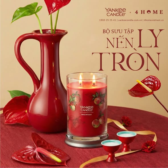 BỘ SƯU TẬP NẾN LY TRÒN YANKEE CANDLE BIỂU TƯỢNG CỦA SỰ TINH TẾ