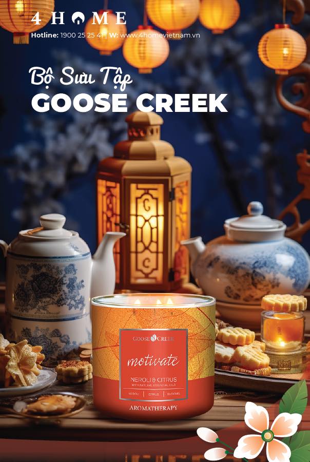 BỘ SƯU TẬP NẾN GOOSE CREEK – HƯƠNG THƠM CHO MÙA LỄ HỘI BỘ SƯU TẬP NẾN GOOSE CREEK – HƯƠNG THƠM CHO MÙA LỄ HỘI
