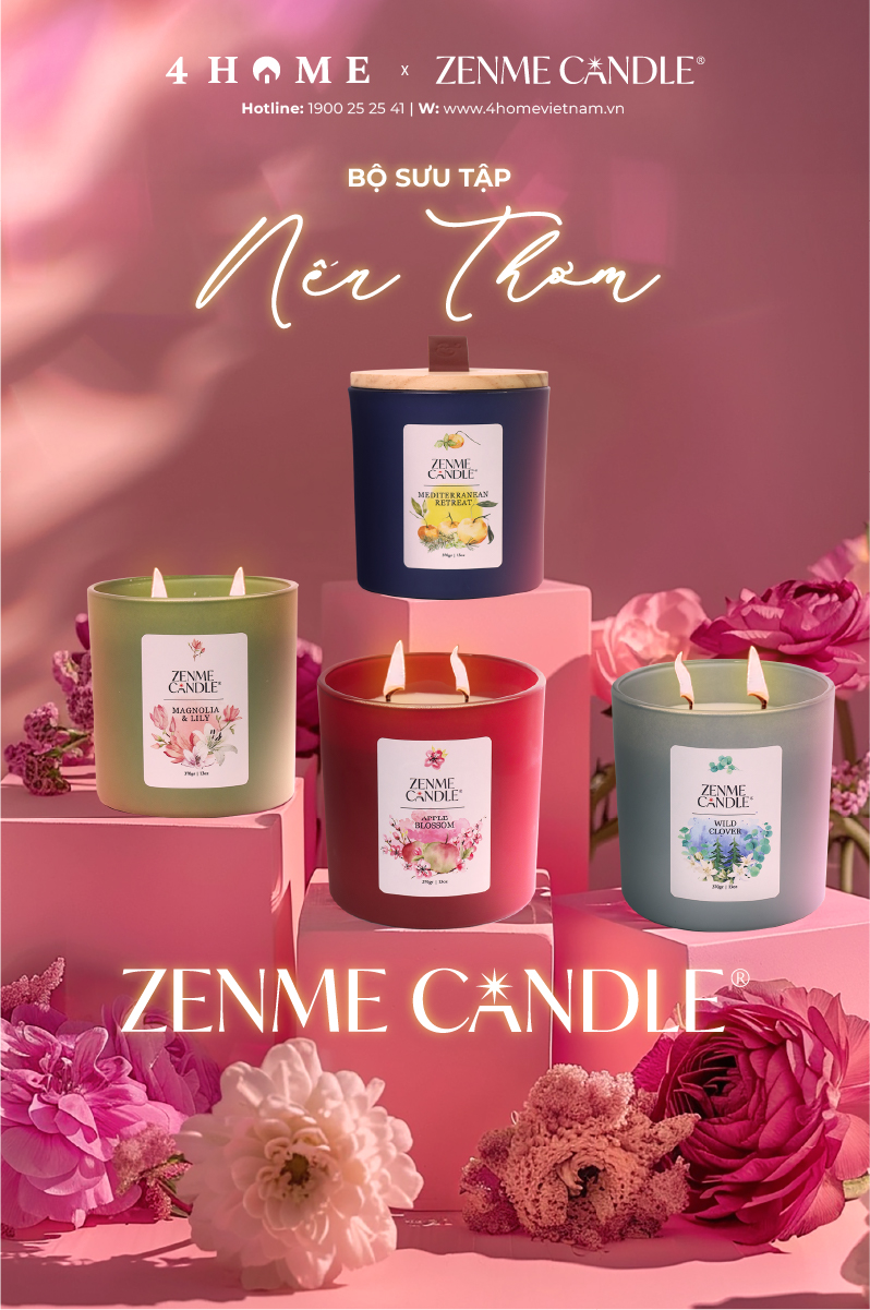 BST NẾN ZENME - QUÀ THƠM CHO CẢM XÚC AN YÊN BST NẾN ZENME - QUÀ THƠM CHO CẢM XÚC AN YÊN