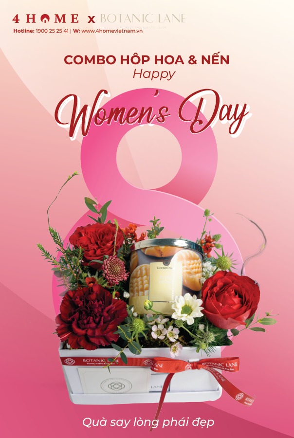 Combo quà làm say lòng phái đẹp Combo quà làm say lòng phái đẹp
