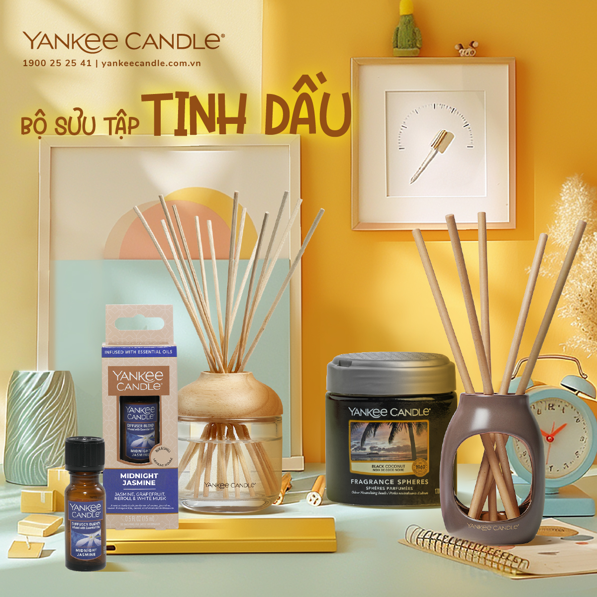 BST TINH DẦU YANKEE CANDLE - BÍ QUYẾT CHO NHÀ ĐẸP NHÀ THƠM TỪ MỸ BST TINH DẦU YANKEE CANDLE - BÍ QUYẾT CHO NHÀ ĐẸP NHÀ THƠM TỪ MỸ