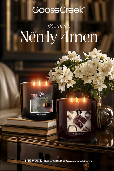 BST NẾN 4MEN – TẠO KHÔNG GIAN SỐNG CHẤT RIÊNG CHO PHÁI MẠNH BST NẾN 4MEN – TẠO KHÔNG GIAN SỐNG CHẤT RIÊNG CHO PHÁI MẠNH