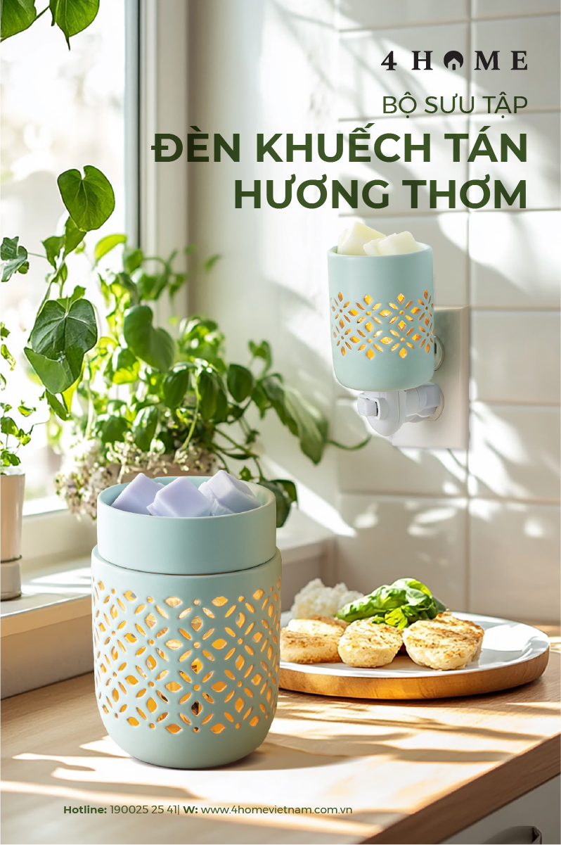 Tạo Nên Không Gian Sống Đẳng Cấp Với Đèn Khuếch Tán Hương Thơm