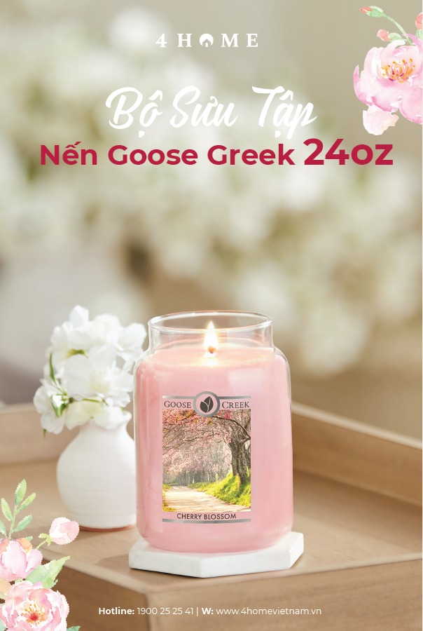 BỘ SƯU TẬP NẾN GOOSE CREEK 24OZ BỘ SƯU TẬP NẾN GOOSE CREEK 24OZ