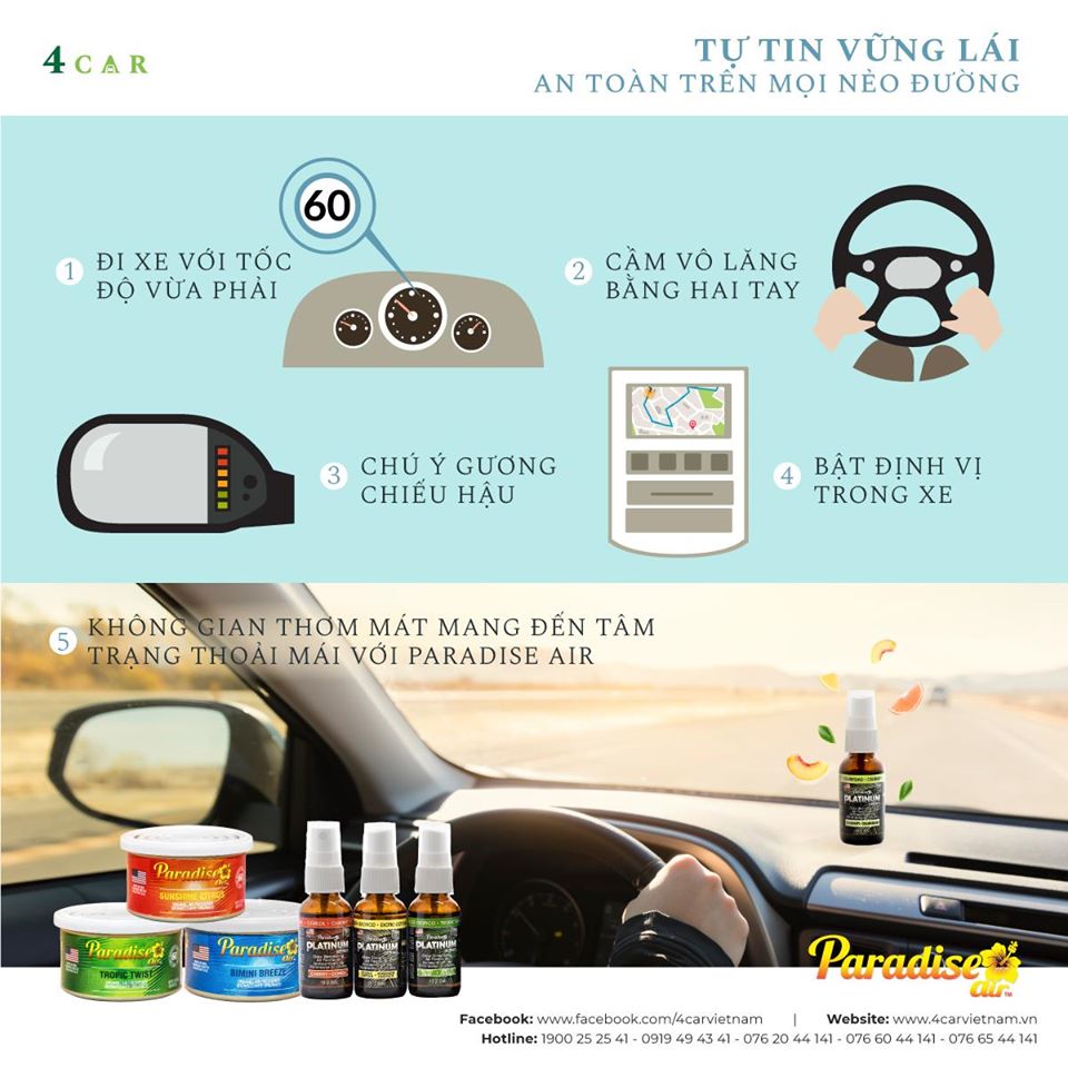 TỰ TIN VỮNG LÁI - AN TOÀN TRÊN MỌI NẺO ĐƯỜNG