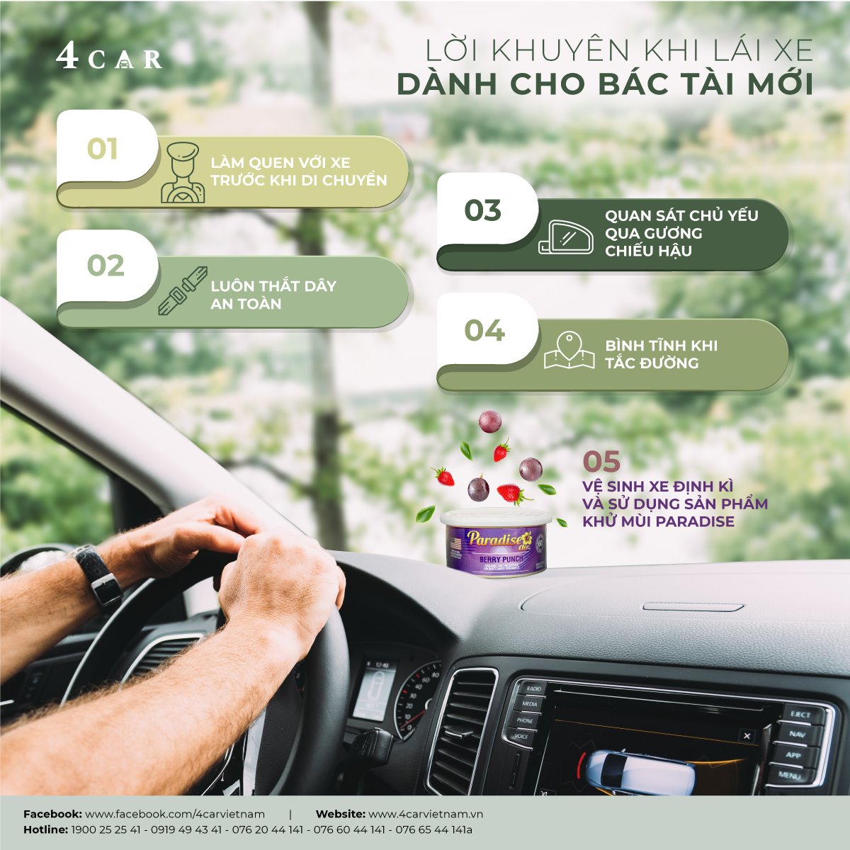 LỜI KHUYÊN KHI LÁI XE DÀNH CHO CÁC TÀI MỚI LỜI KHUYÊN KHI LÁI XE DÀNH CHO CÁC TÀI MỚI