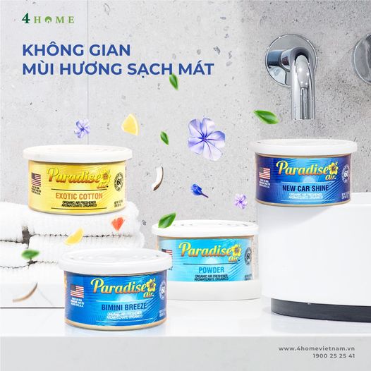 NHỮNG MÙI HƯƠNG TẠO NÊN KHÔNG GIAN SẠCH MÁT