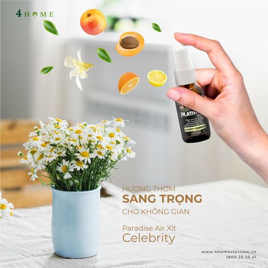 TINH DẦU PARADISE AIR CELEBRITY – HƯƠNG THƠM TẠO NÊN KHÔNG GIAN SANG TRỌNG