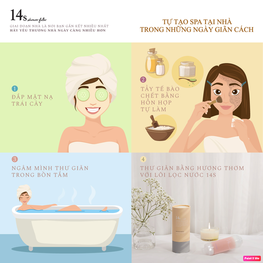 TỰ TẠO SPA TẠI NHÀ TRONG NHỮNG NGÀY GIÃN CÁCH