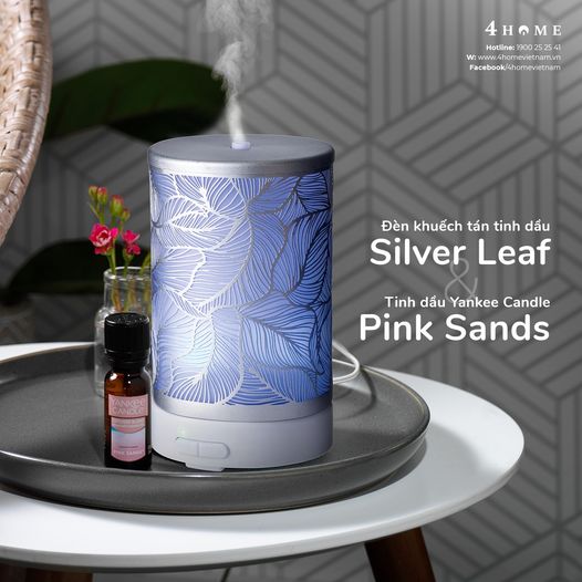 ĐÈN KHUẾCH TÁN TINH DẦU SILVER LEAF