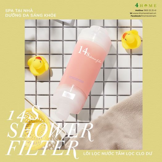 LÕI LỌC NƯỚC 14S - LỌC SẠCH CLO DƯ TRONG NƯỚC MÁY GIÚP GIỮ CHO LÀN DA KHỎE MẠNH LÕI LỌC NƯỚC 14S - LỌC SẠCH CLO DƯ TRONG NƯỚC MÁY GIÚP GIỮ CHO LÀN DA KHỎE MẠNH