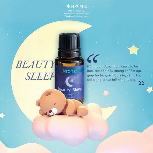 TINH DẦU BEAUTY SLEEP - HƯƠNG NHẸ NHÀNG, NÂNG GIẤC NGỦ NGON