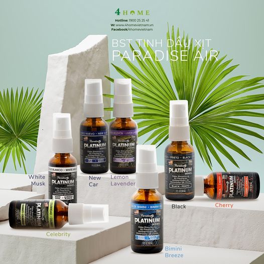 BST TINH DẦU XỊT PARADISE AIR - KHỬ MÙI & LÀM THƠM NHANH CHÓNG CHO MỌI KHÔNG GIAN BST TINH DẦU XỊT PARADISE AIR - KHỬ MÙI & LÀM THƠM NHANH CHÓNG CHO MỌI KHÔNG GIAN